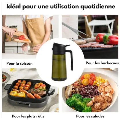 Vaporisateur alimentaire 2-en-1