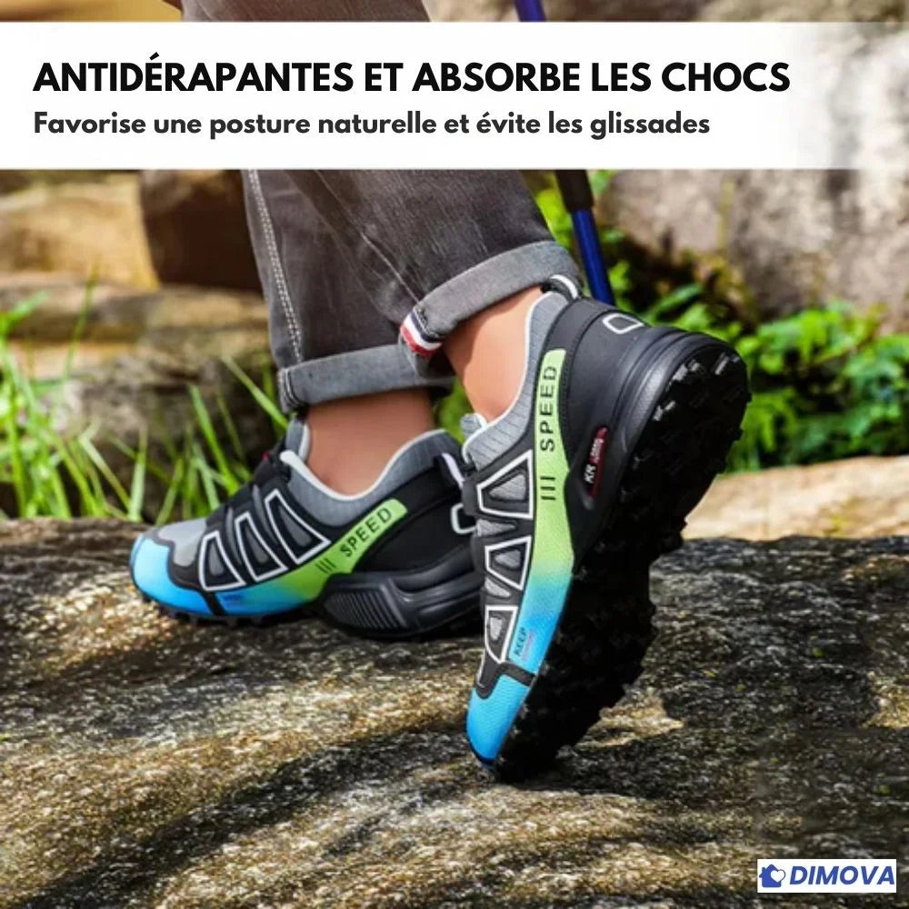 OrthoBalance – Chaussures de randonnée ergonomiques anti-douleur