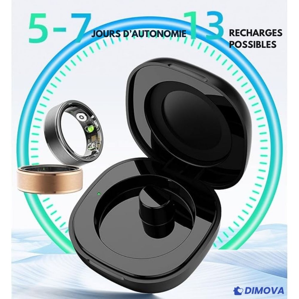 B90 – Bague Connectée Sans Abonnement (Android/Apple)