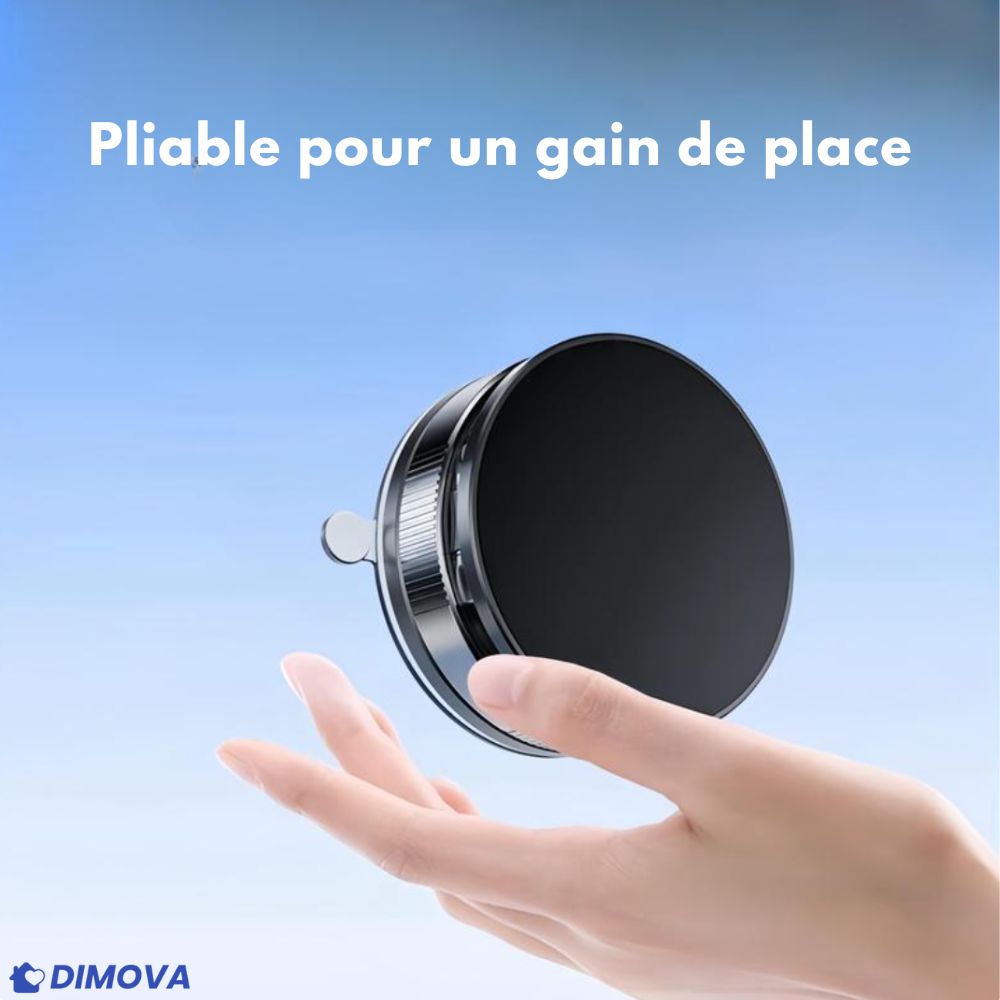 Support de téléphone magnétique à ventouse 360° réglable