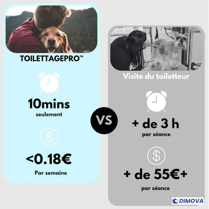 TOILETTAGEPRO™ – La solution n°1 contre la perte de poils des animaux