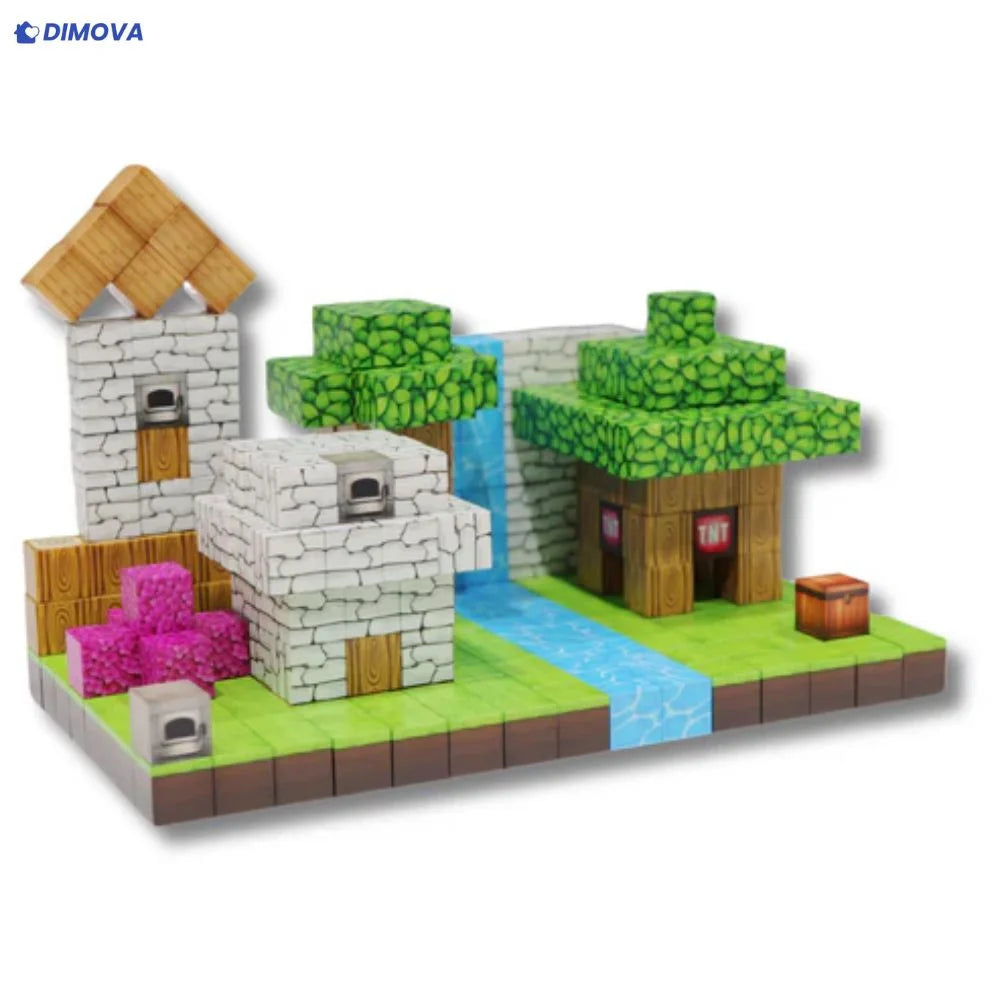 Blocs Aimantés Minecraft pour créer ton propre monde