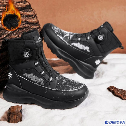 Bottes d’hiver fourrées – imperméables et antidérapantes