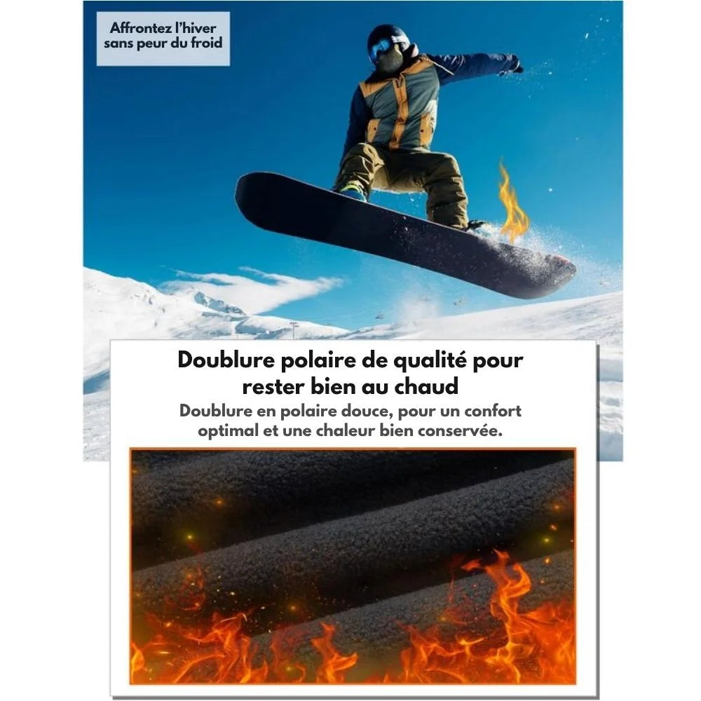 Pantalon d'hiver 100% imperméable & indestructible