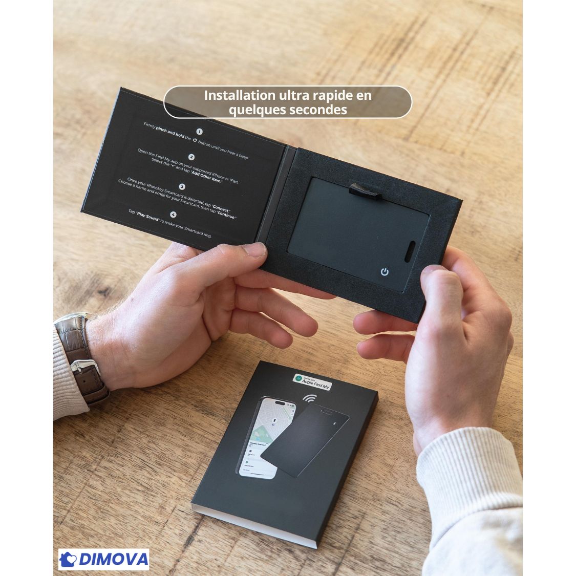 C90 Pro - Carte intelligente localisable (Apple/Android)