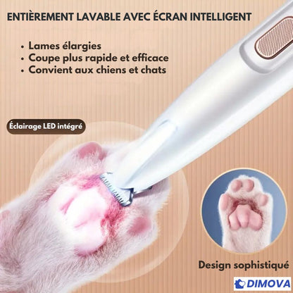 T90 – Tondeuse Silencieuse Rechargeable pour Chiens & Chats
