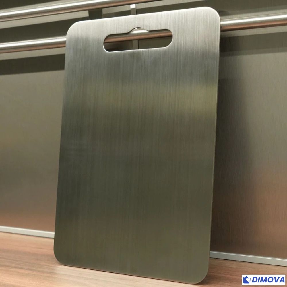 Planche de cuisine en titane inoxydable antibactérien