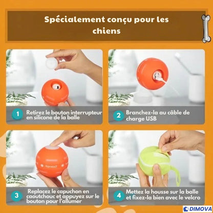 Balle UltraSpin™ – Balle pour chien ultra-résistante