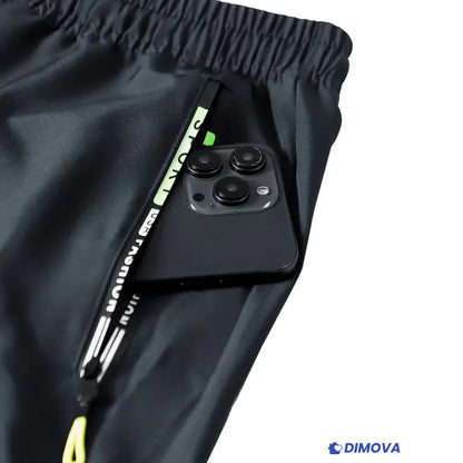 Pantalon homme décontracté avec cordon de serrage