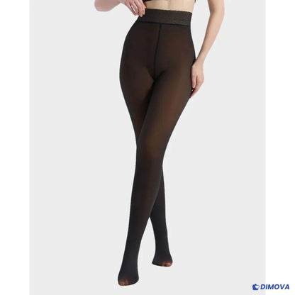 Collants Hiver Doublés Polaire – Chaleur & Élégance