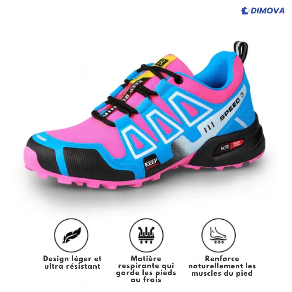 OrthoBalance – Chaussures de randonnée ergonomiques anti-douleur