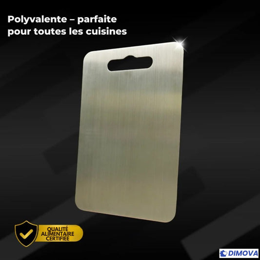 Planche de cuisine en titane inoxydable antibactérien
