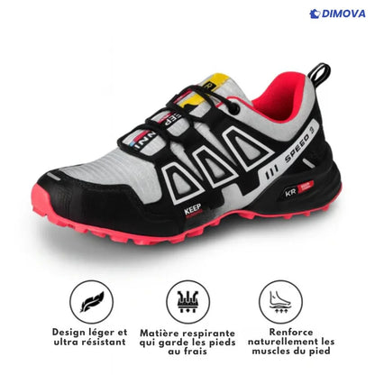 OrthoBalance – Chaussures de randonnée ergonomiques anti-douleur