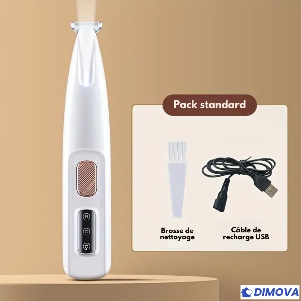 T90 – Tondeuse Silencieuse Rechargeable pour Chiens & Chats
