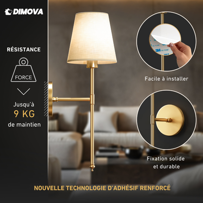 Lampes murales italiennes sans fil (Lots de 2)