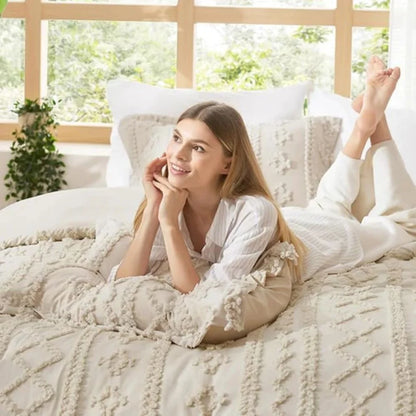 Ensemble de couette brodée Dimova