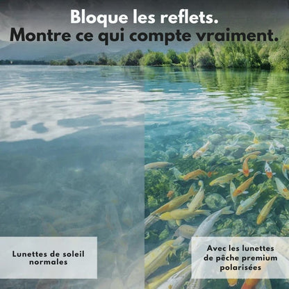 Lunettes de pêche premium polarisées