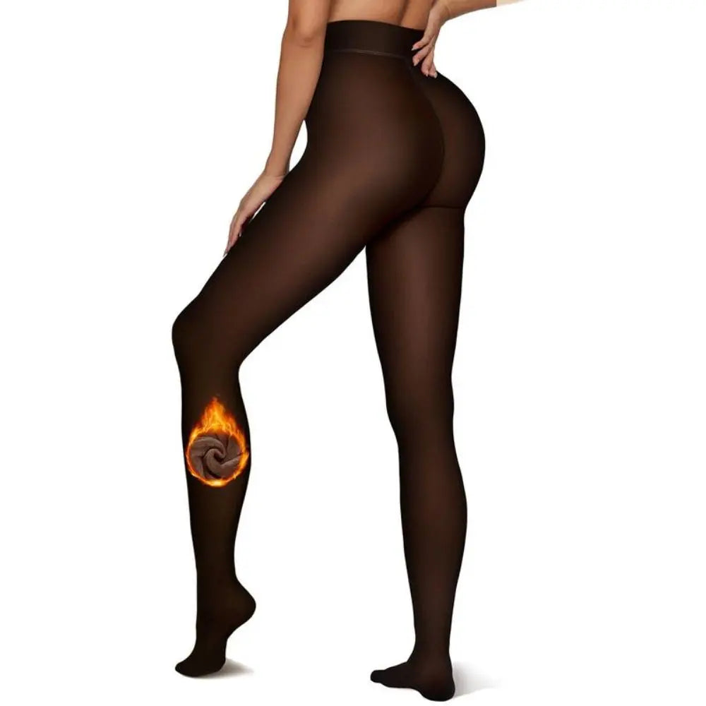 Collant doublé polaire chaud