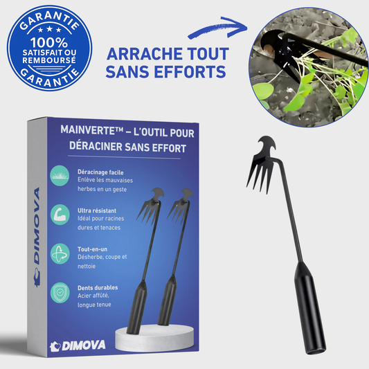 MainVerte™ – L’outil pour déraciner sans effort