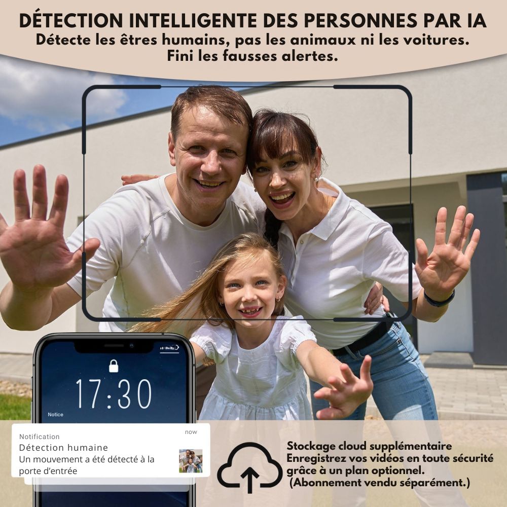 Sonnette connectée - La façon la plus intelligente de protéger votre maison